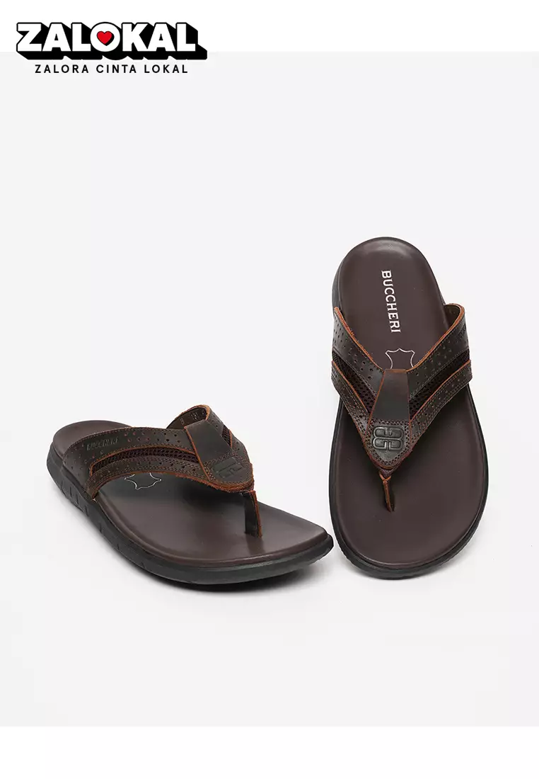 Buccheri Neta Sandal Men Dbrown
