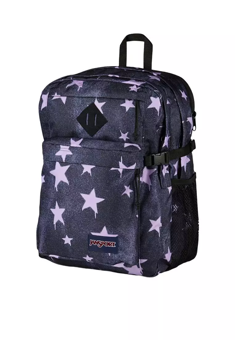 Main Campus Backpack Sprayed Stars Pastel Lilac Us 32L