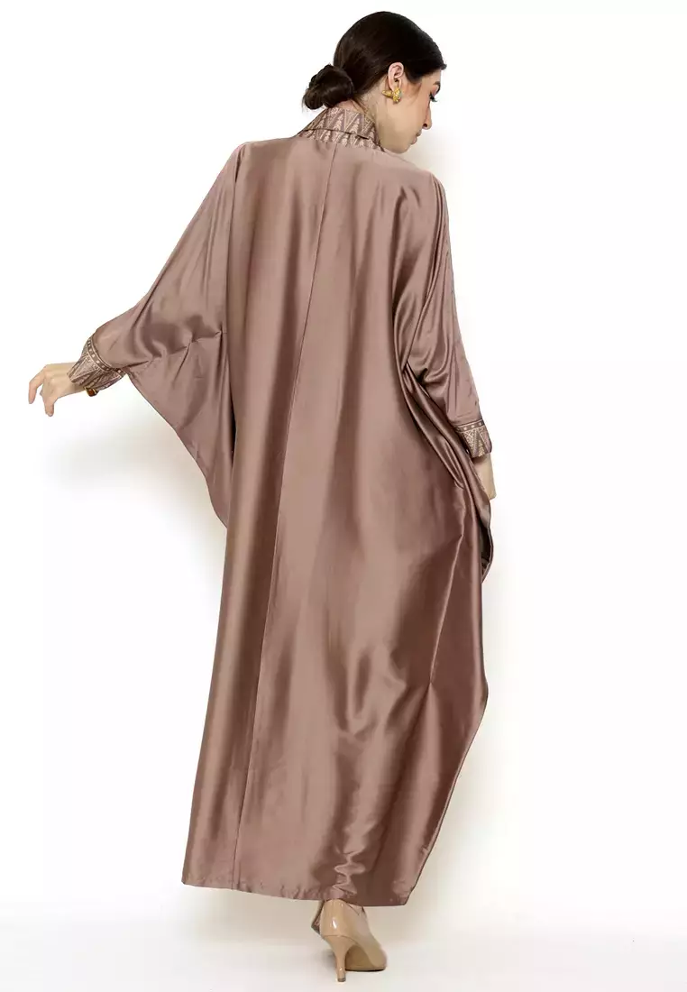 Kanzi Exclusive Long Sleeve Songket Kaftan