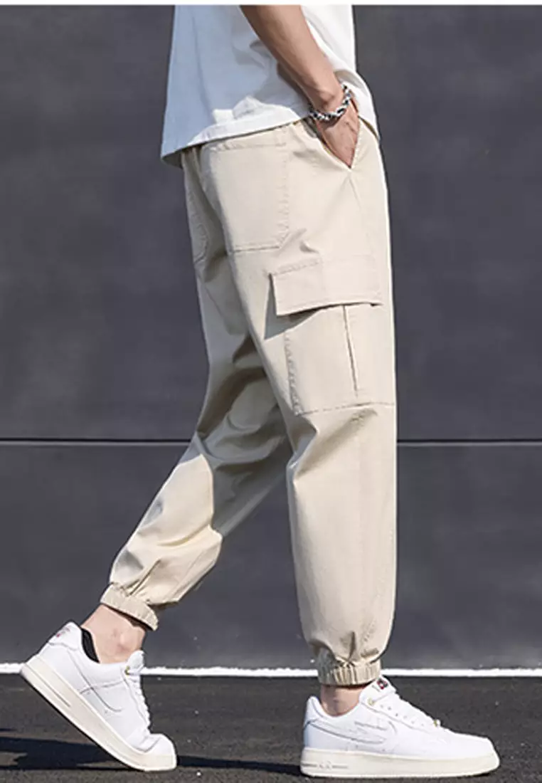 Drawstring Casual Jogger Pants