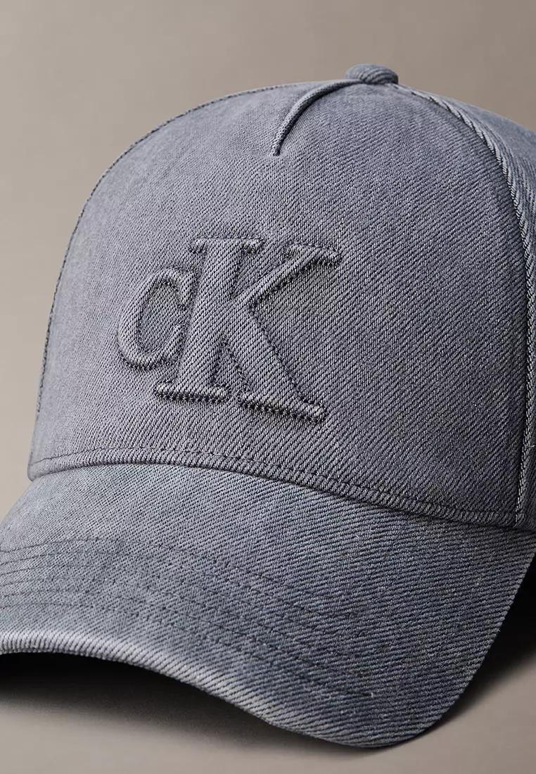 Monogram 季節限定商標牛仔棒球帽 - Calvin Klein 配飾及鞋履