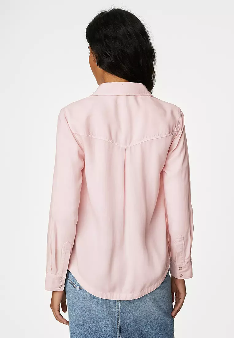 Pure Lyocell™ Collared Shirt