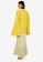 Zalia grey and yellow Batwing Sleeve Kebaya Set 48745AA8CD08DFGS_2