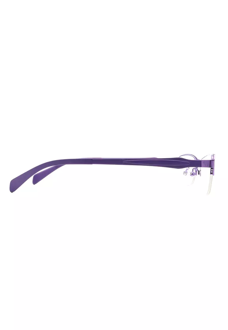 3027 Metal (C4-Purple) Anti-Radiation Computer Eyeglasses for Men/Women