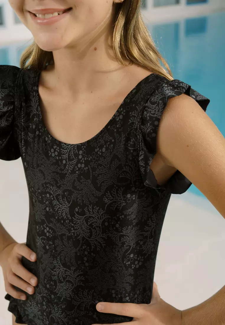 Kira Ruffle Sleeve One Piece