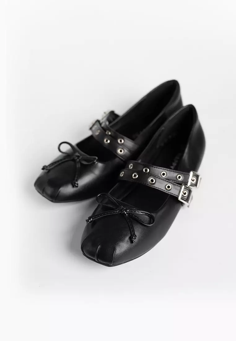 Blake Double Strap Flats