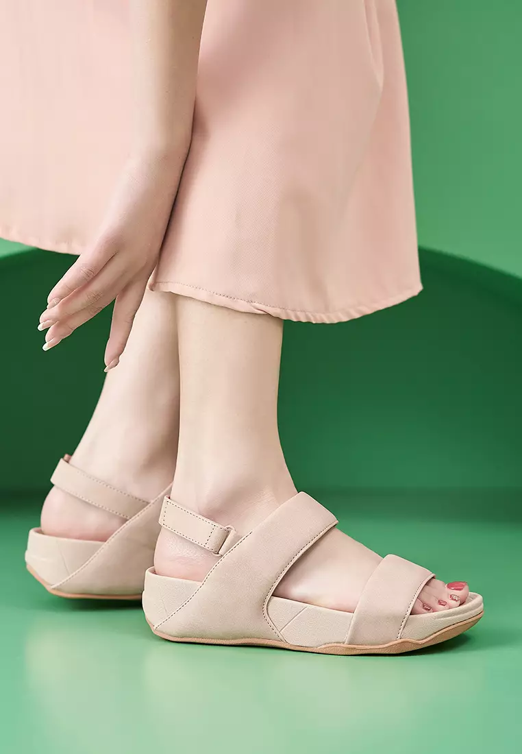 Platform Velcro Strappy Sandals ALM987-1