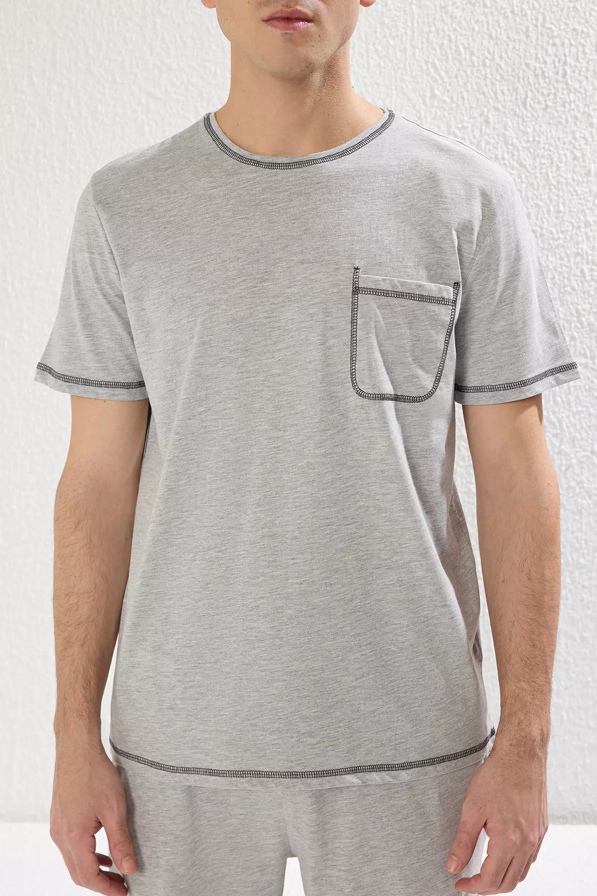 Regular Fit Karyoka Stitched Pyjamas Set