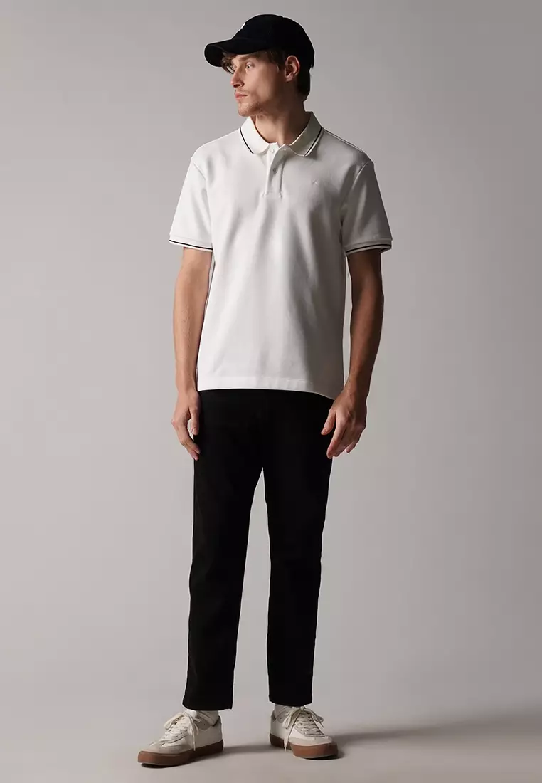 Premium Regular Fit Polo Shirt With Contrast Tipping