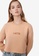 Trendyol brown Embroidered Slogan Crop Sweatshirt 6C4E3AA543947AGS_1