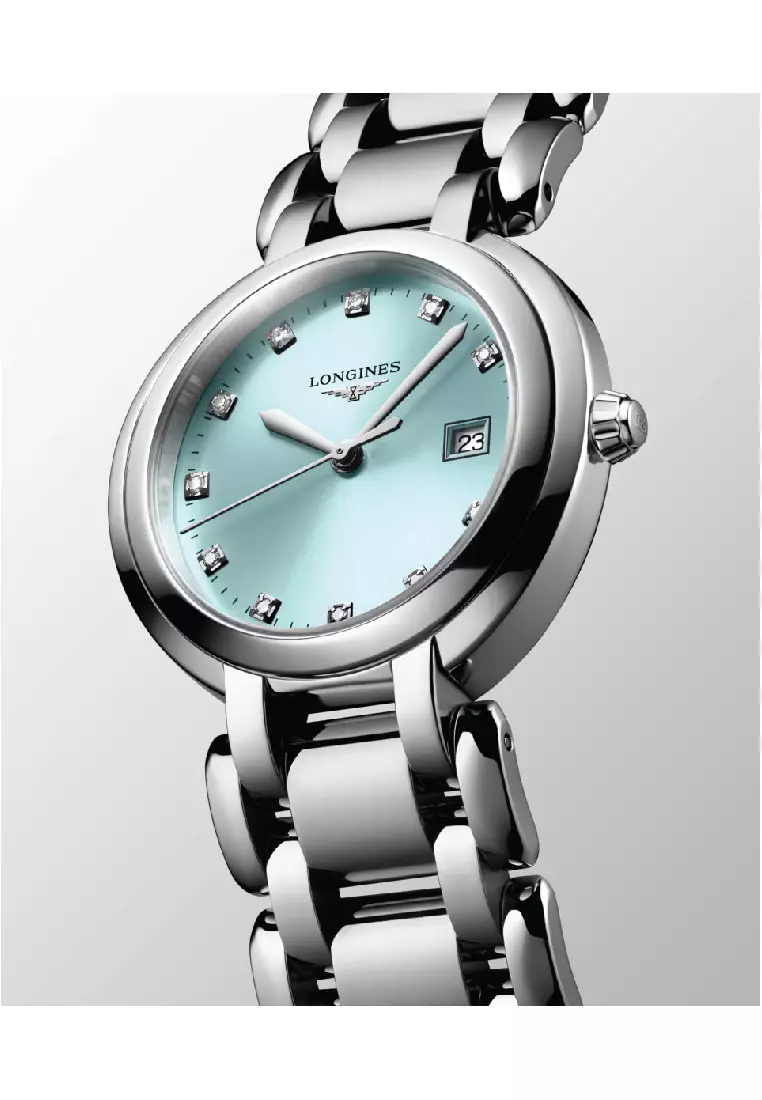 Longines Primaluna Blue Dial Stainless Steel Women Watch L81224906