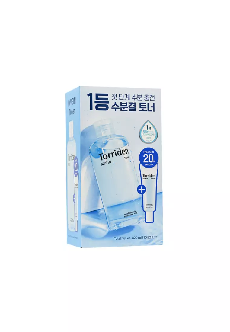 TORRIDEN Hyaluronic Toner & Serum Set (2pcs)