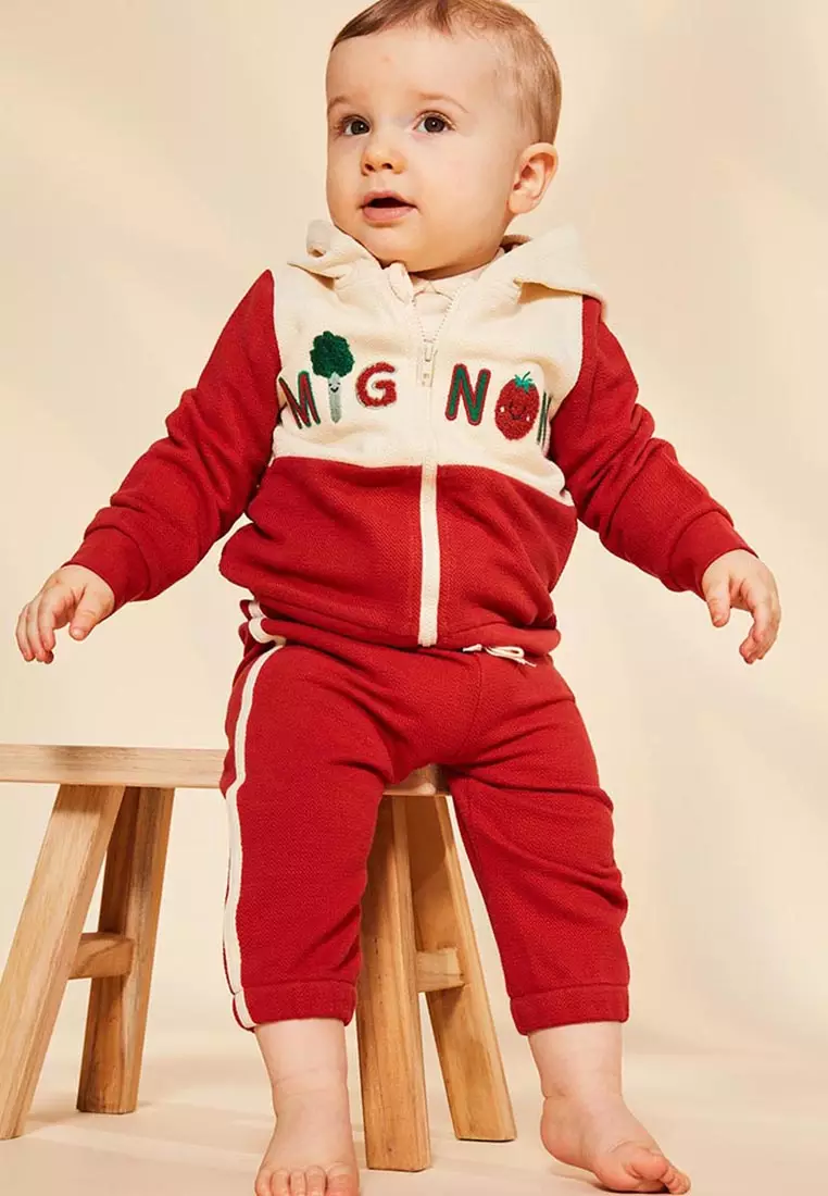 BRICK RED JOGGING SUIT