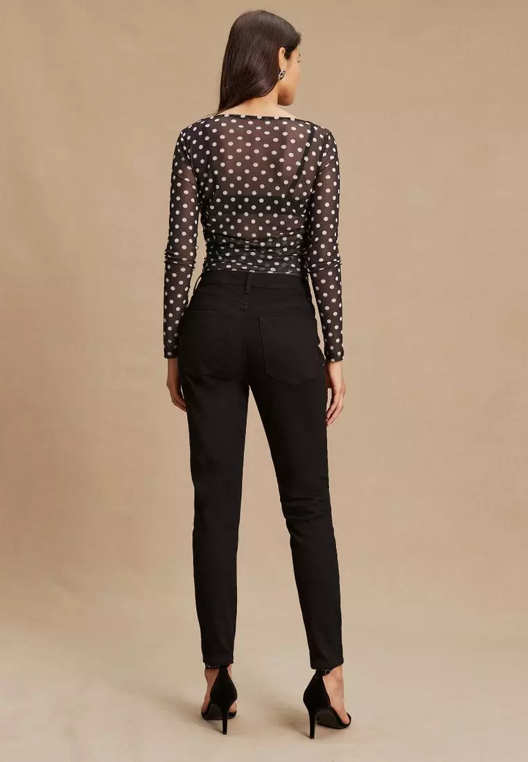 Mid Rise Stretch Skinny Jeans