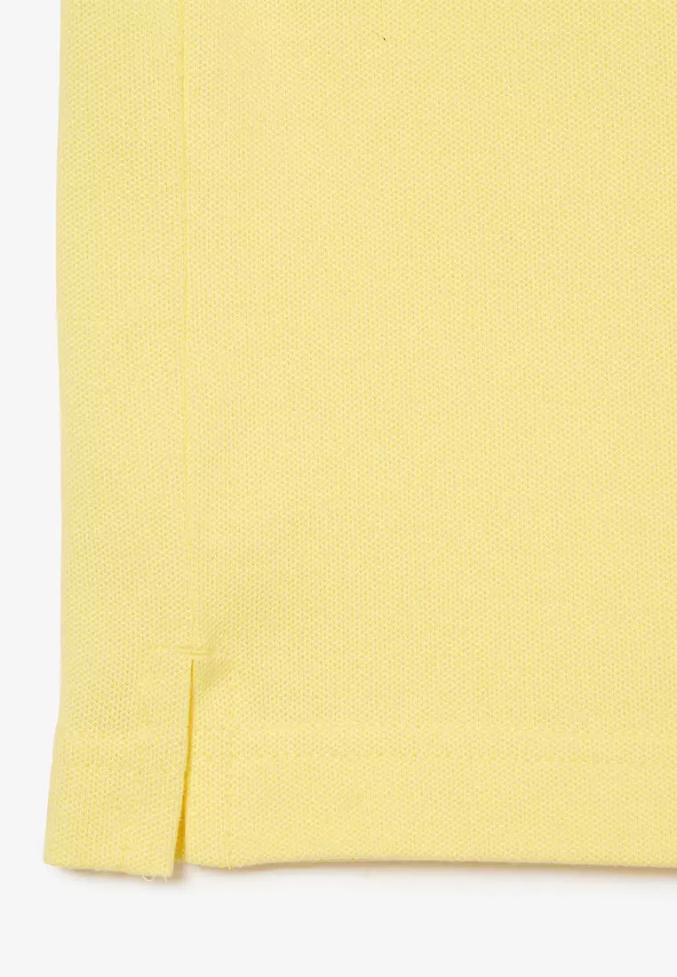 Slim Fit Stretch Piqué Polo Shirt