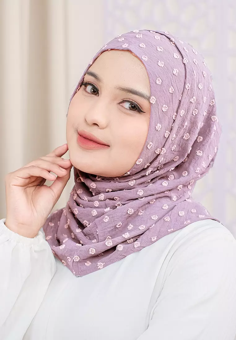 HIJAB INSTAN NEVA-DUSTY PURPLE