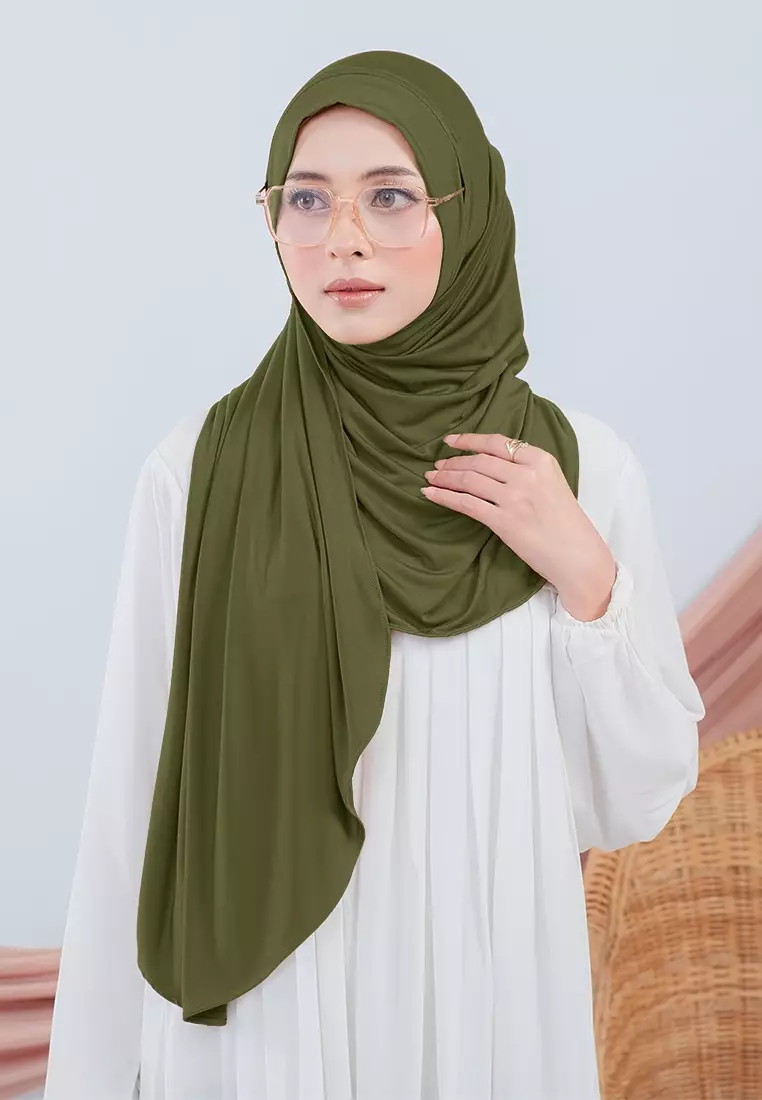 HIJAB INSTAN FAYZA - ARMY