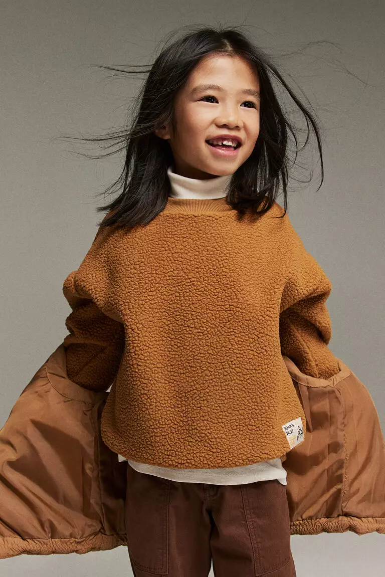 Hoodie Teddy Sweater H&m Jual H&M Oversized Teddy Sweatshirt