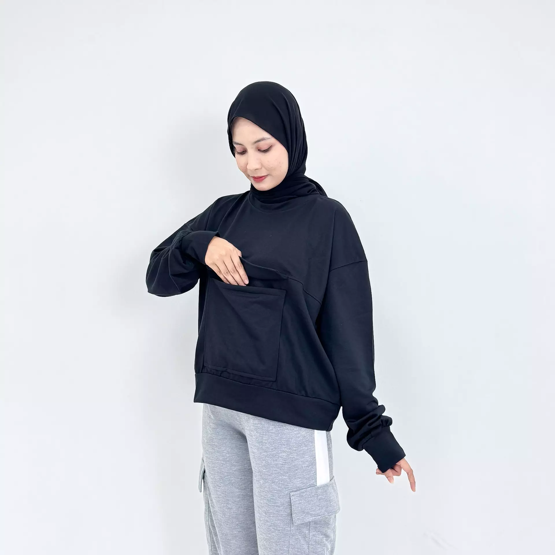 Tanaya Cargo Sporty Set [Setelan Training Olahraga] Size M-XXL