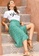 Twenty Eight Shoes green VANSA Chiffon Irregular Skirt VCW-Sk6366 9DF2CAA8B13F20GS_4