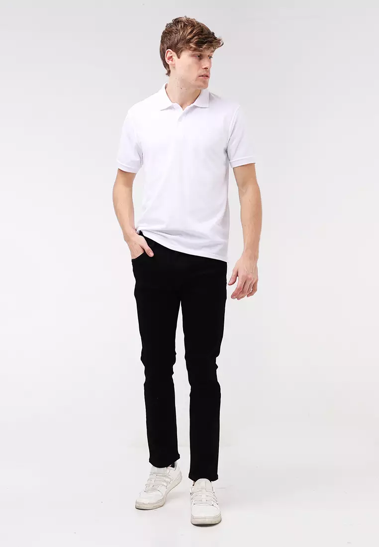 Cvc Collared Shirt Pique