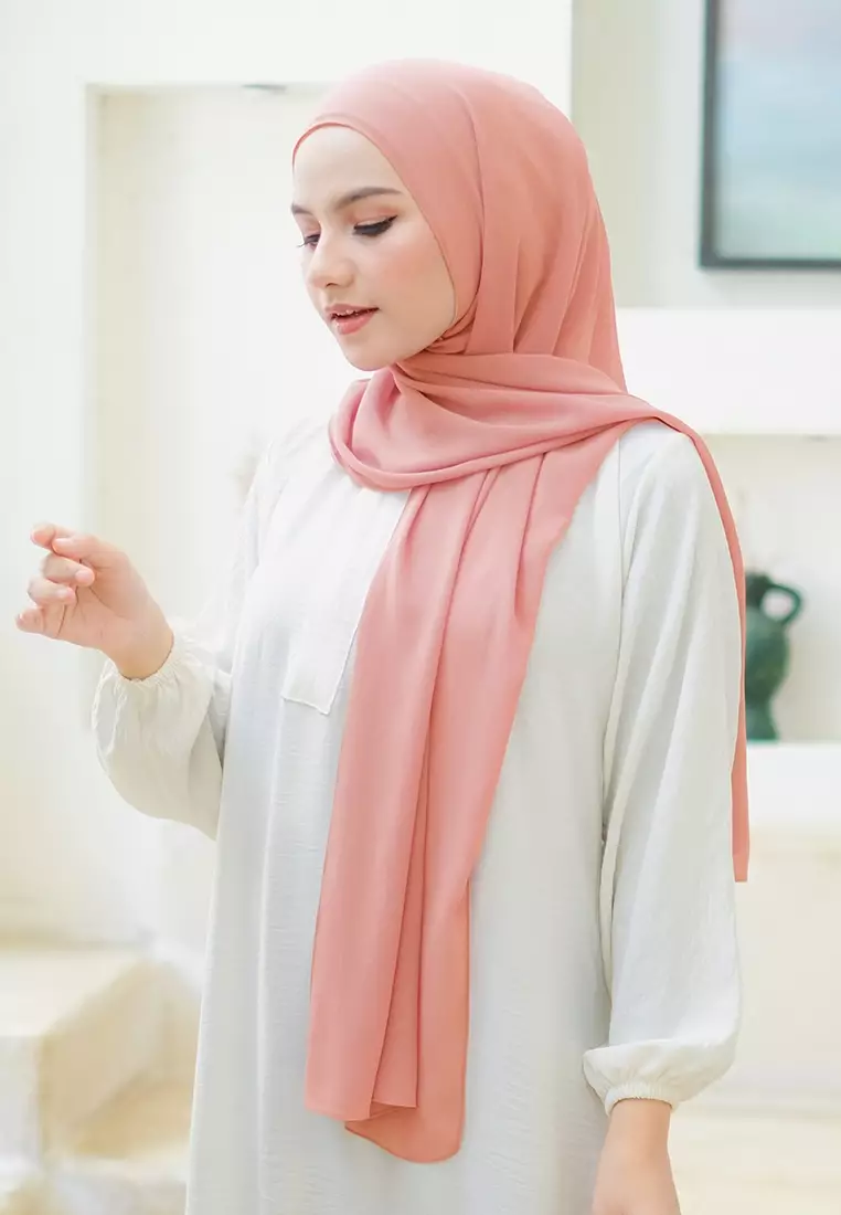 HIJAB INSTAN LATIFA - PEACH
