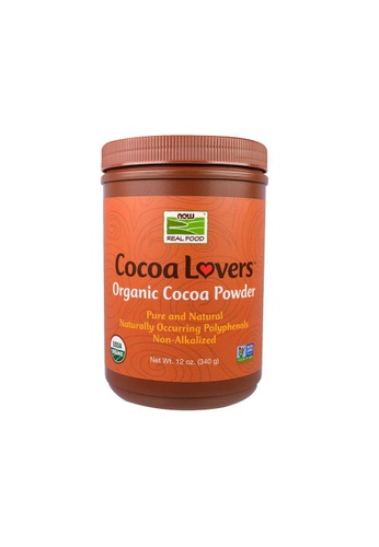 Now Foods Now Foods, Real Food, Cocoa Lovers, Organic Cocoa Powder, 12 oz (340 g) BE3DDES0EFB934GS_1