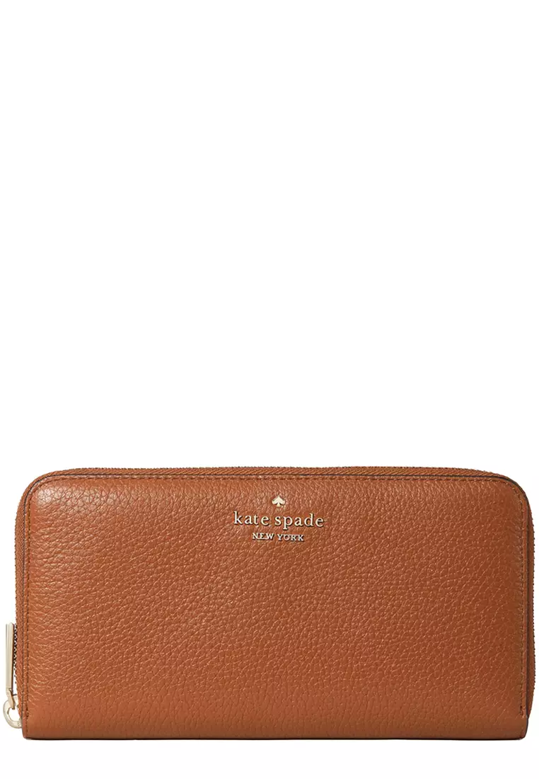 Buy Kate Spade Leila Large Continental Wallet in Warm Gingerbread