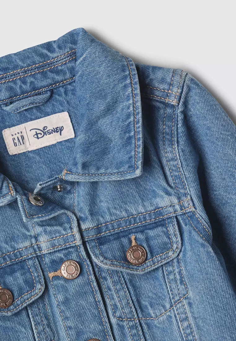 Mouse Icon Gap Mickey Jean Jacket Gap × Disney Kids Mickey Mouse