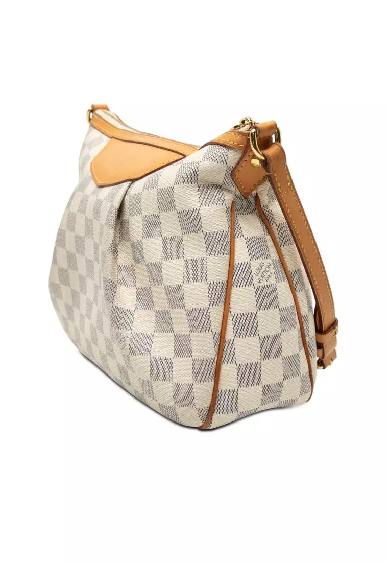 Pre-Loved Louis Vuitton Damier Azur Siracusa Pm