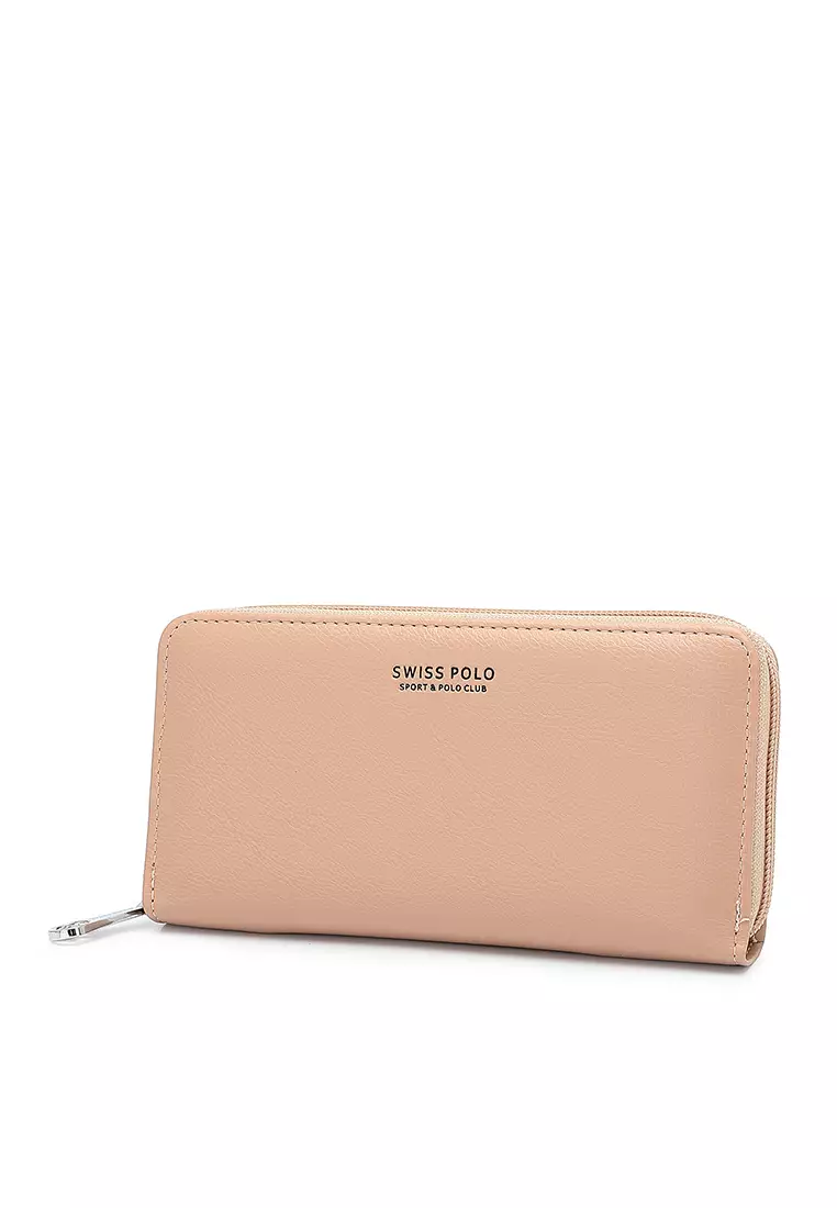 Women's Long Zipper Wallet - Pink