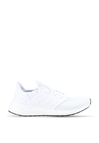 ADIDAS white ultraboost 20 shoes 34892SH3647579GS_1