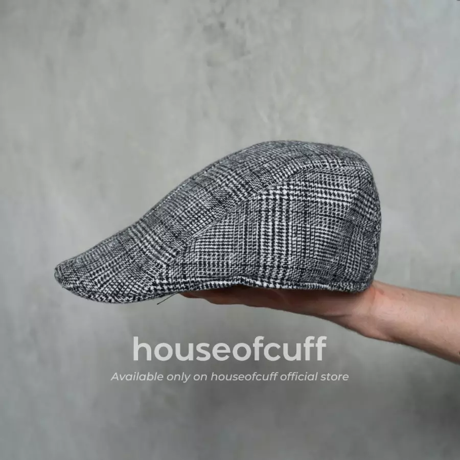 Houseofcuff topi painter baret hat flatcap pattern X002