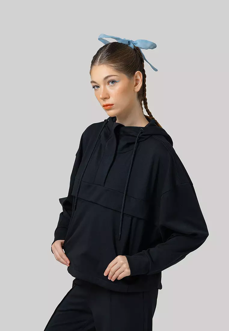 Kami Flow Hustla Oversized Hoodie Black