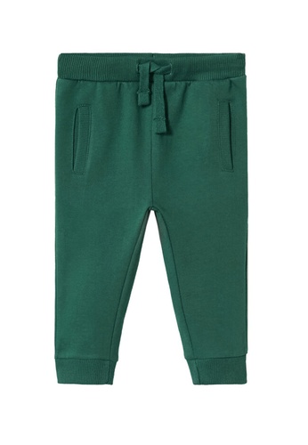 MANGO BABY green Cotton Jogger-Style Trousers BDDBCKA6E2DCD3GS_1