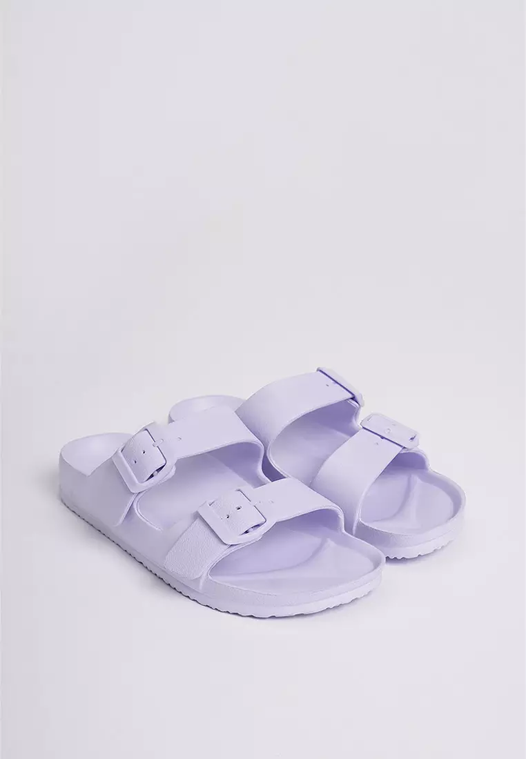 Buy Penshoppe Women s Two Band Slides 2024 Online ZALORA Singapore