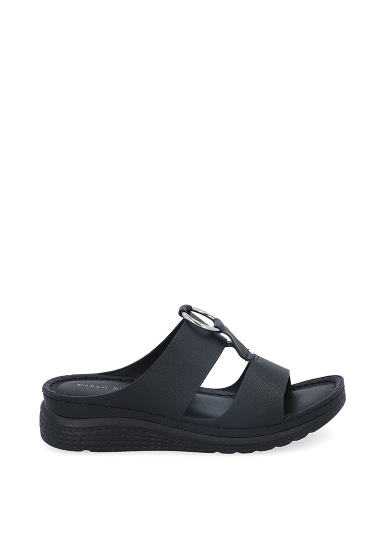 Black Feeling Lovey Dovey Sandals