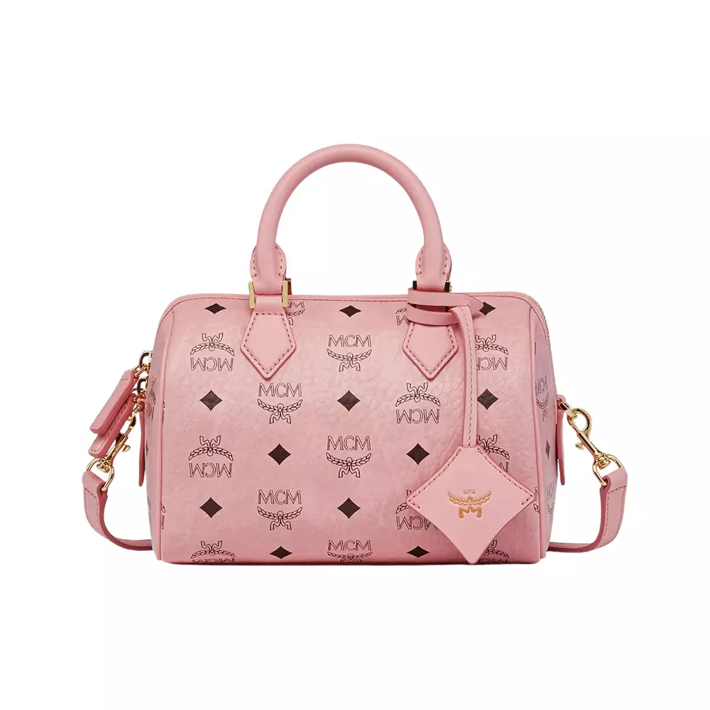 Mcm Visetos Mcm Speedy 30 Small Ella Boston Monogram Leather