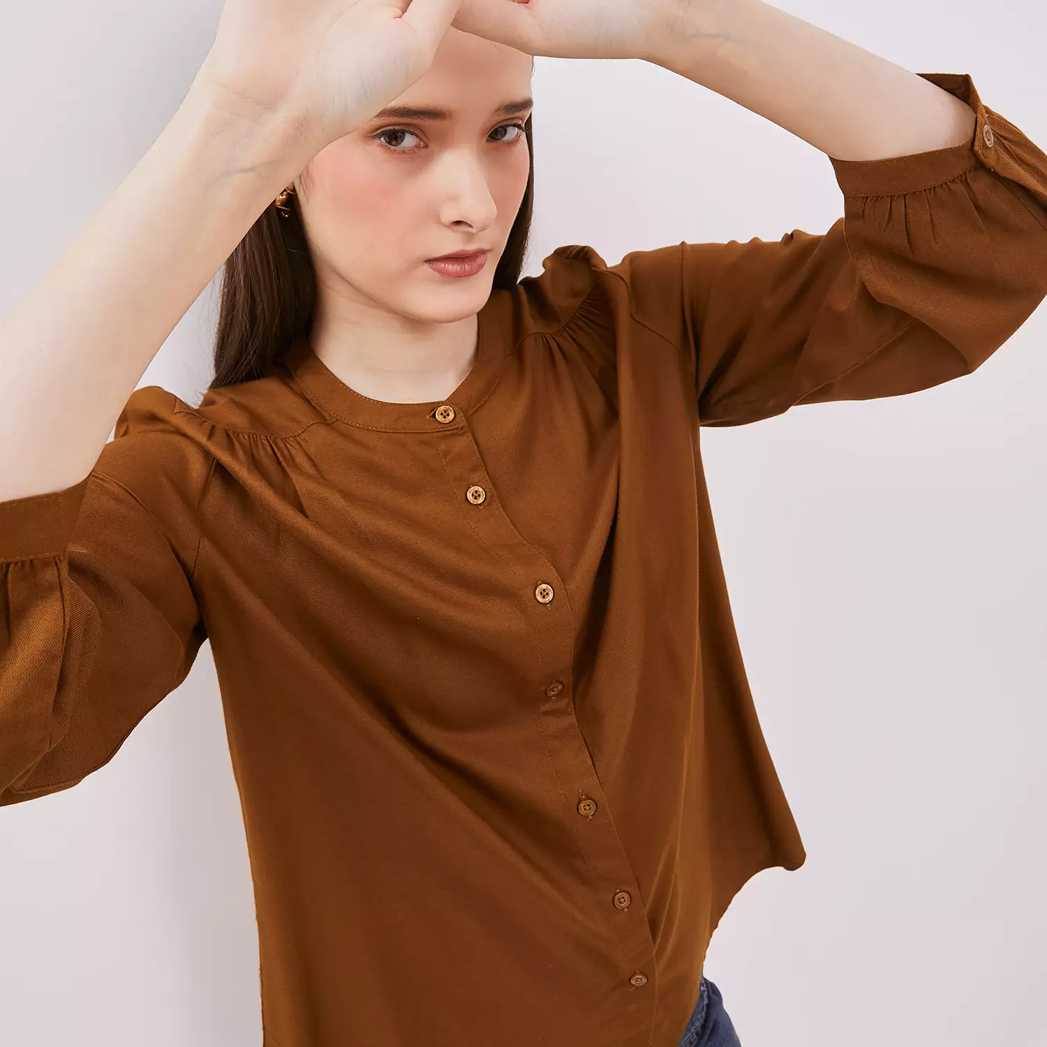 DUST Blouse Kenny Brown (D.116443)