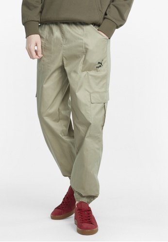 PUMA green Classics Men's Cargo Pants 13B11AAC10E2D7GS_1
