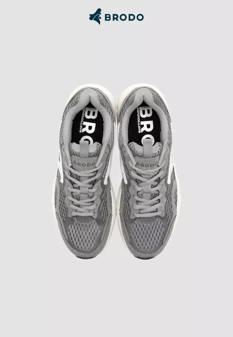 BRODO - Sneakers Ace Nexus Charcoal Grey OWS