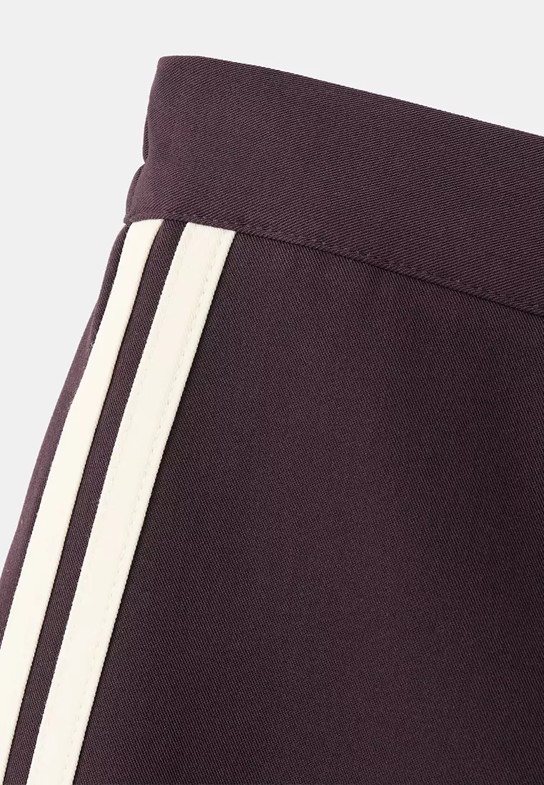 Combined Striped Trousers