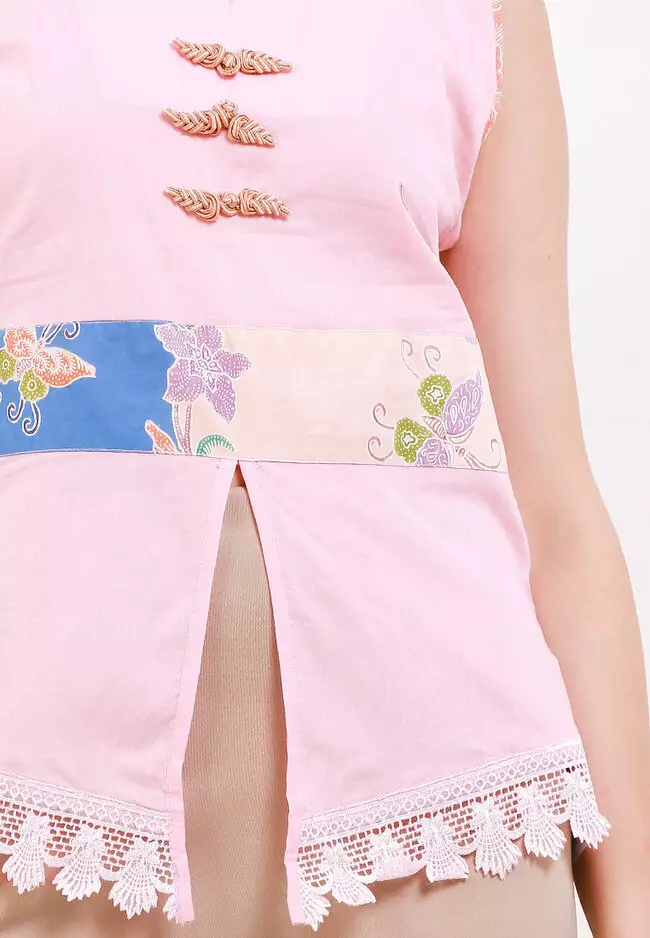 Kebaya Kutung Senada List Batik