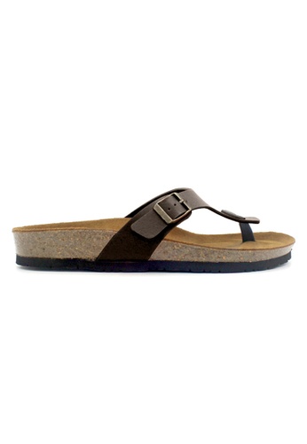SoleSimple brown Prague - Dark Brown Leather Sandals & Flip Flops BD6A1SH3748054GS_1