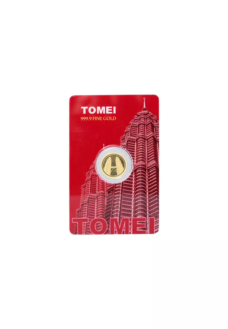 [Tomei Exclusive] KLCC Twin Towers Wafer | 2 Grams | Fine Gold 9999