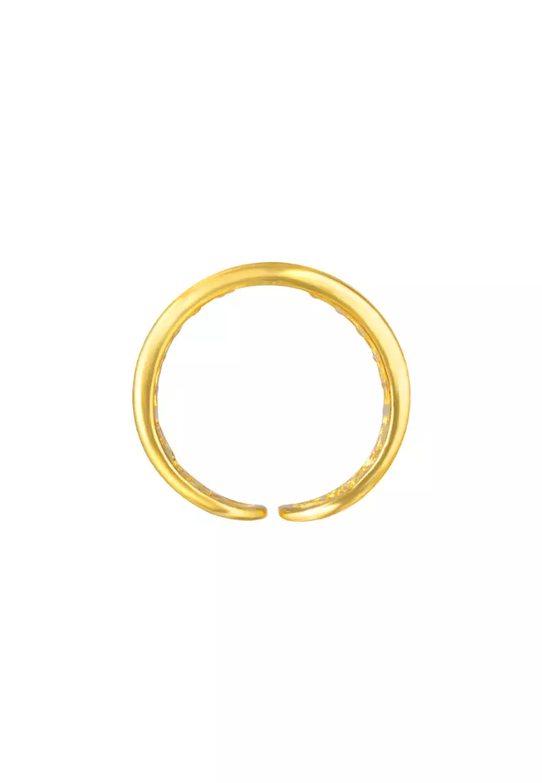 TOMEI【福旺财兴】Fortune Collection Abacus Men Ring, Yellow Gold 999