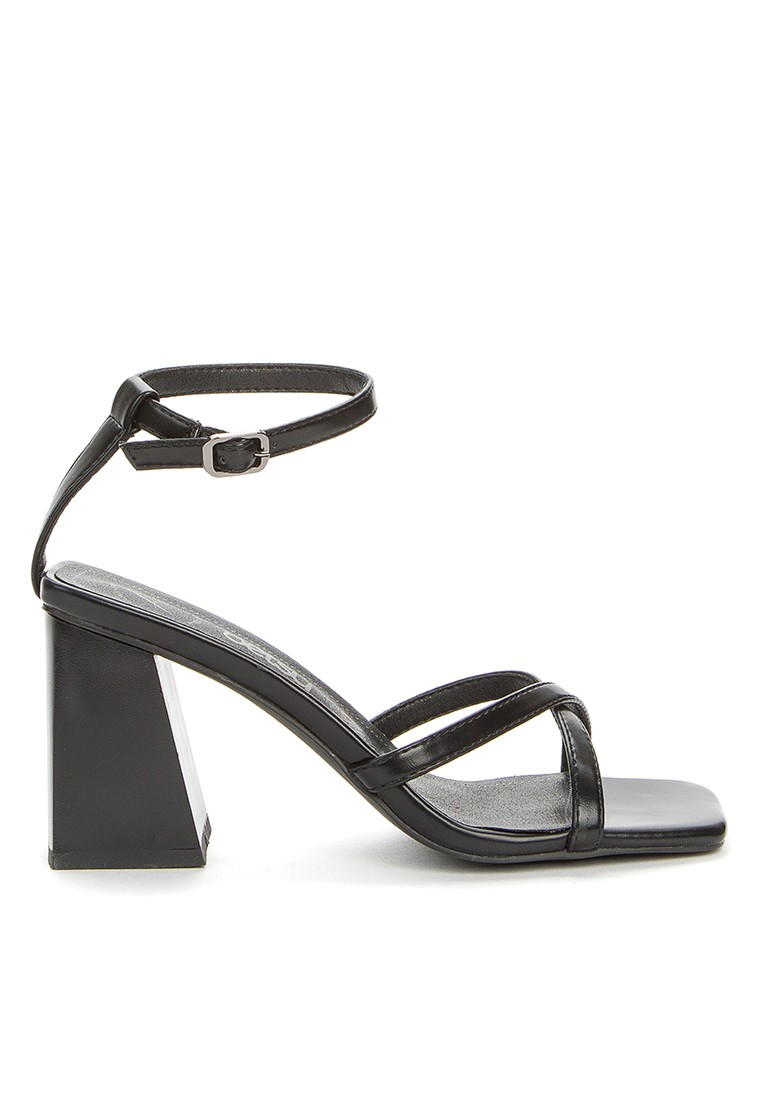 Cath Ankle Strap Block Heels