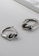 LYCKA silver LPP5081 S925 Silver Tie-a-knot Stud Earrings EA4DCAC84EC383GS_2