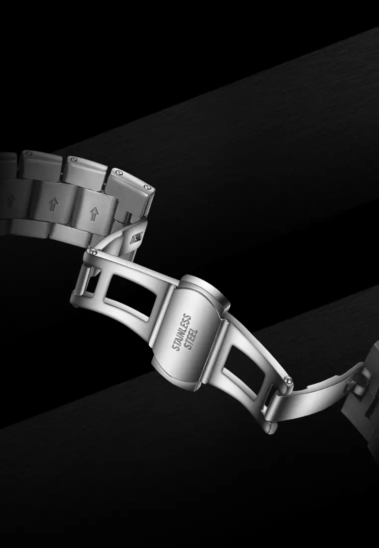 Unisex Quartz Watch, 39mm, Metal Bracelet