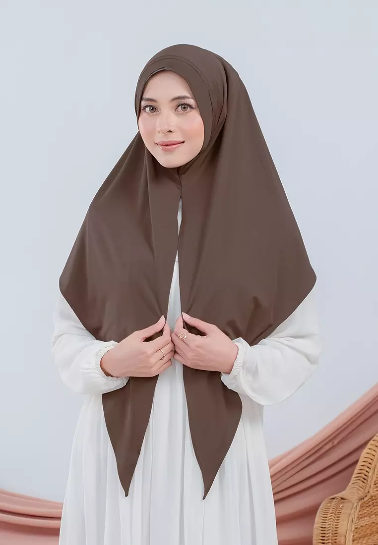 HIJAB INSTAN RANA - COFFEE